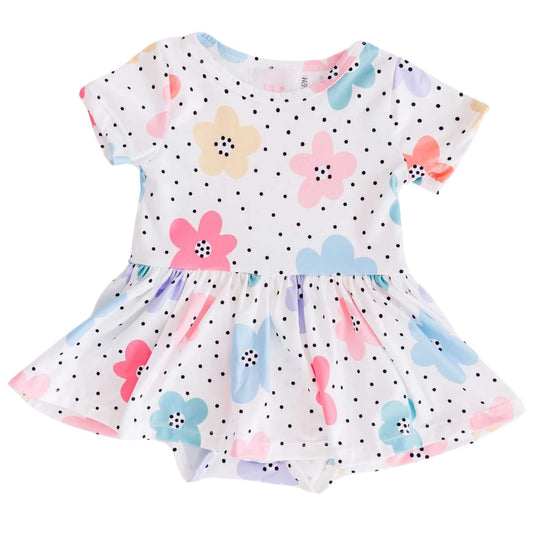 Dots and Daisies Twirl Bodysuit