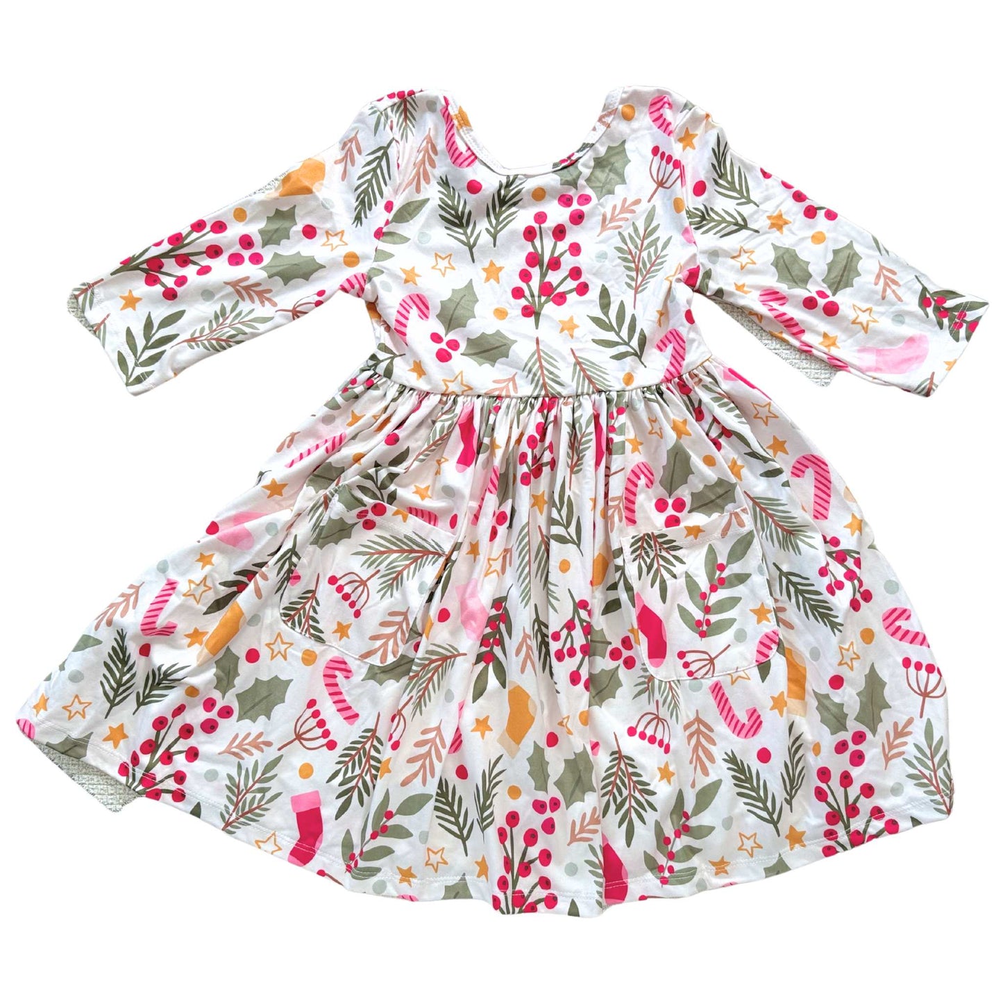 Holly Jolly Christmas Twirl Dress