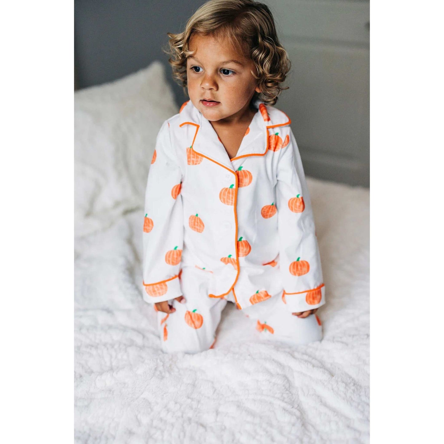 Pumpkin Dreams Button Down PJs