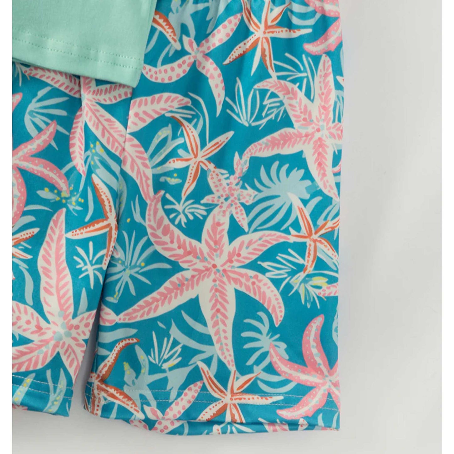 Starfish Shorts Set