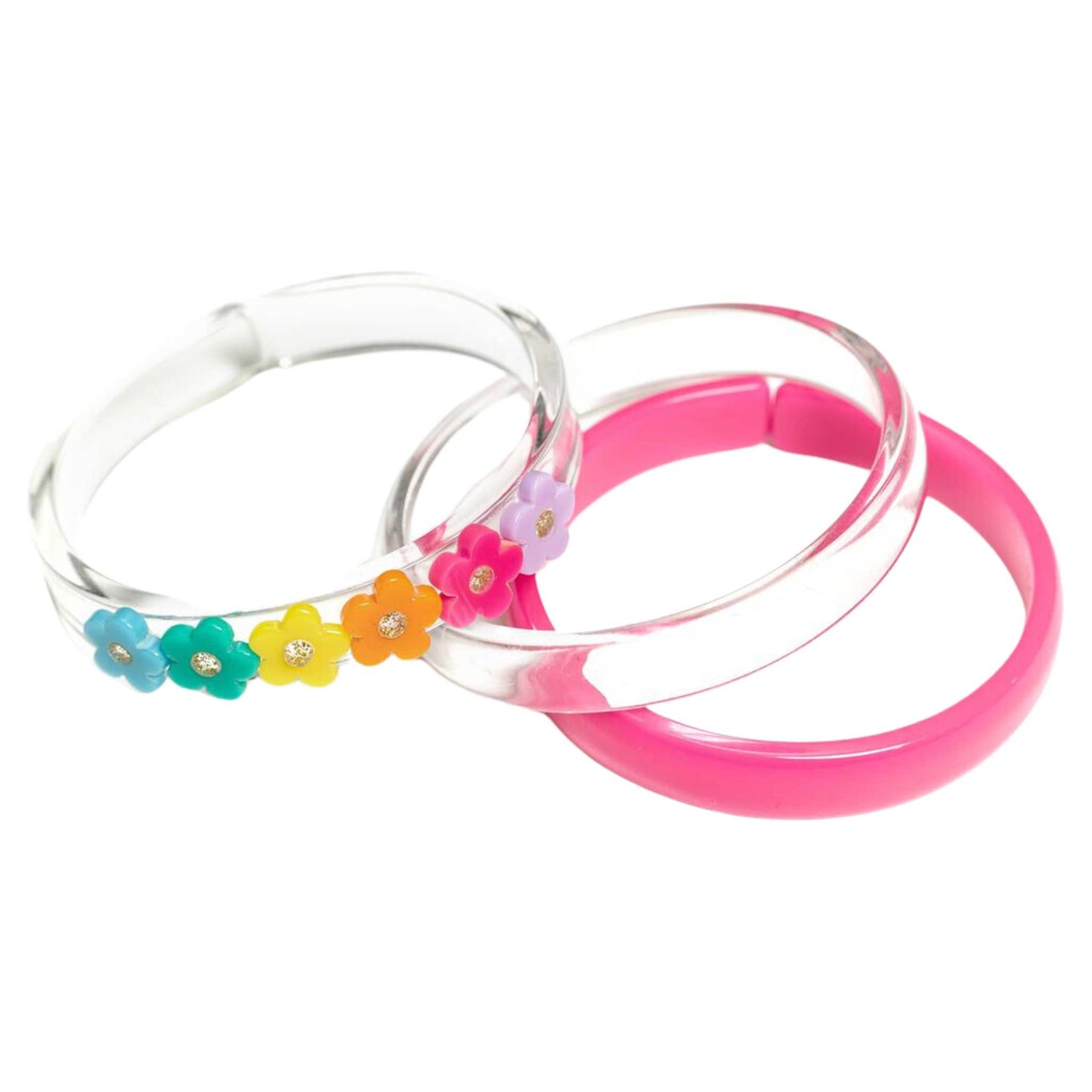 Bright Flowers Bracelet Set