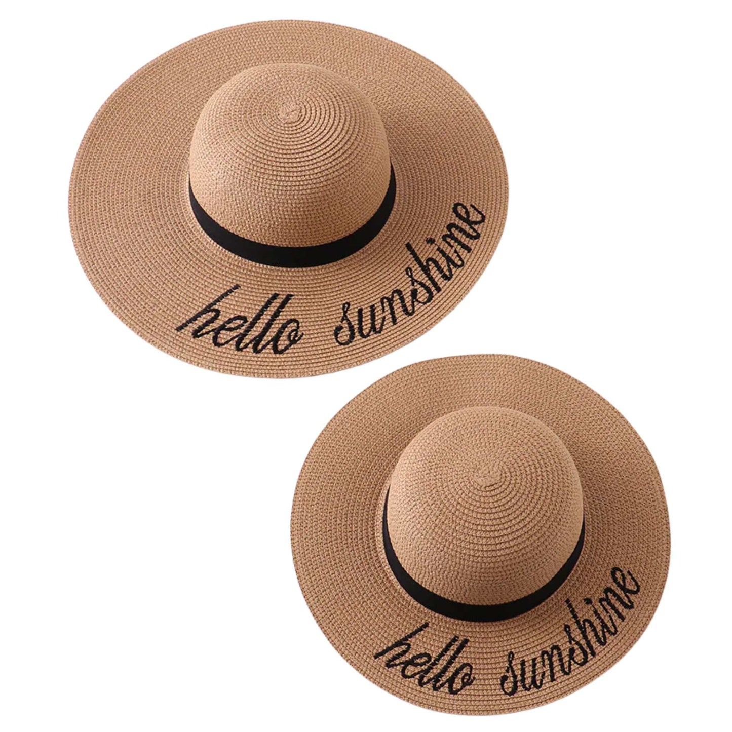 Mommy + Me - Hello Sunshine Straw Hat