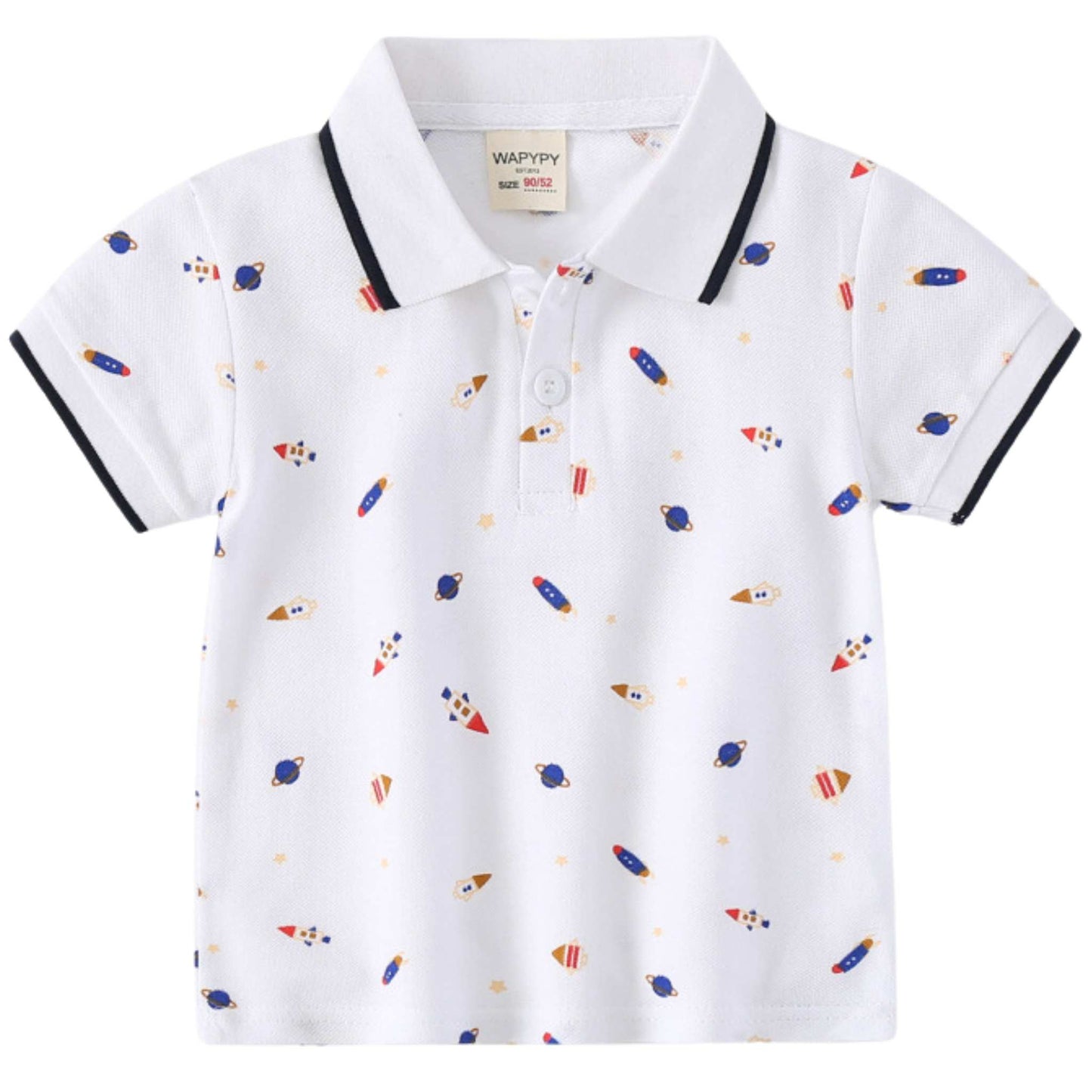 Space Rocket Polo Shirt