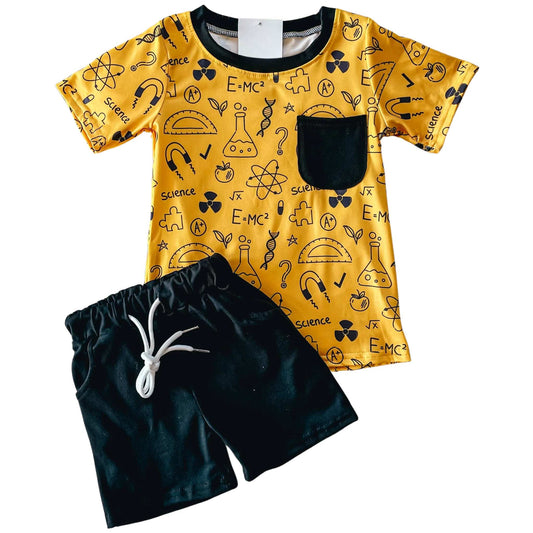 Science Class Shorts Set