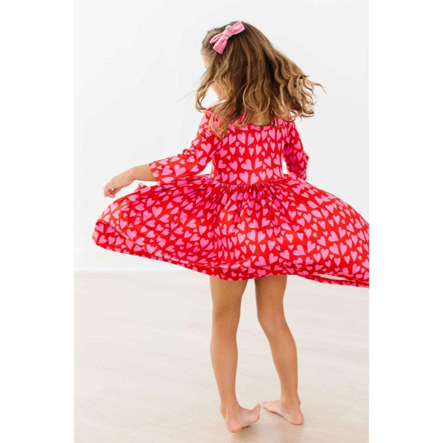 Hearts and Hugs Pocket Twirl Dress