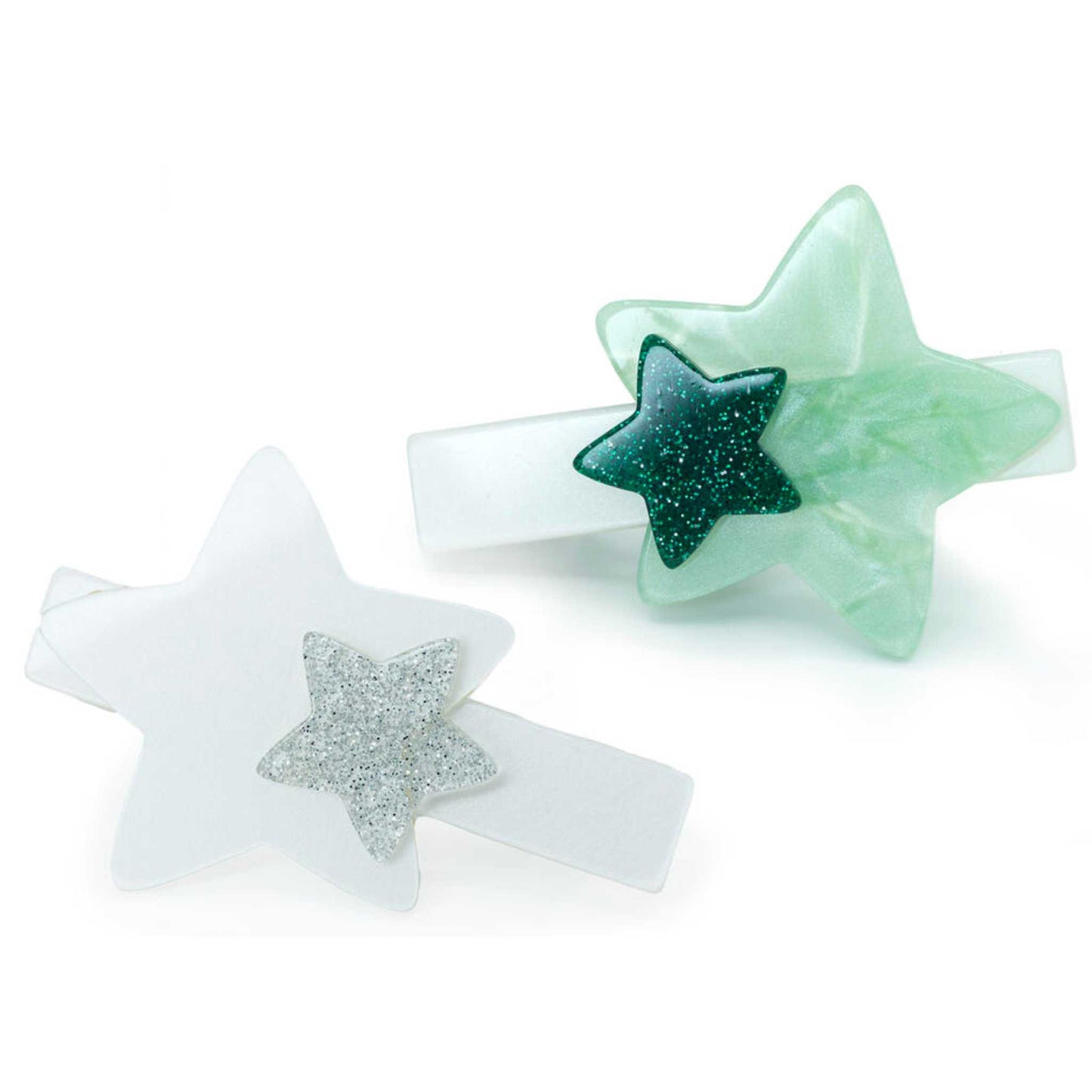 Holiday Stars Hair Clip Set