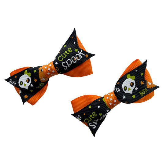 Spooky Halloween Bow Set