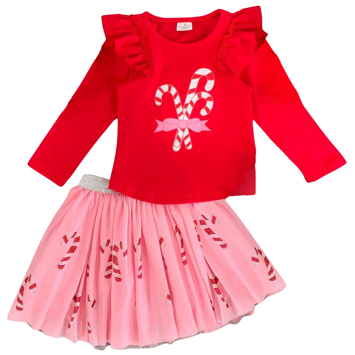 Candy Canes Tutu Set