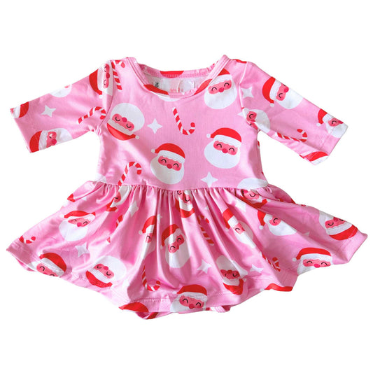 Santa Candy Twirl Bodysuit