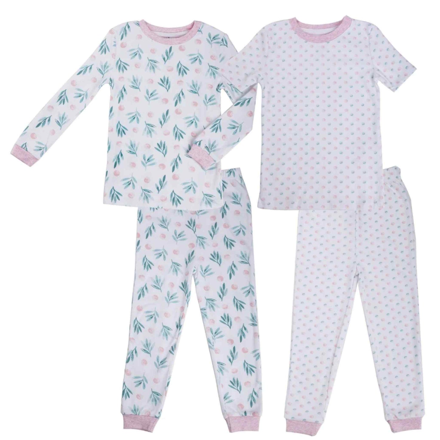 Baby and Toddler Pajama Set - Roses and Vines