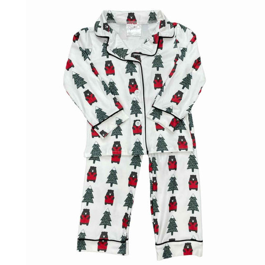 Woodland Bears Button Down PJs