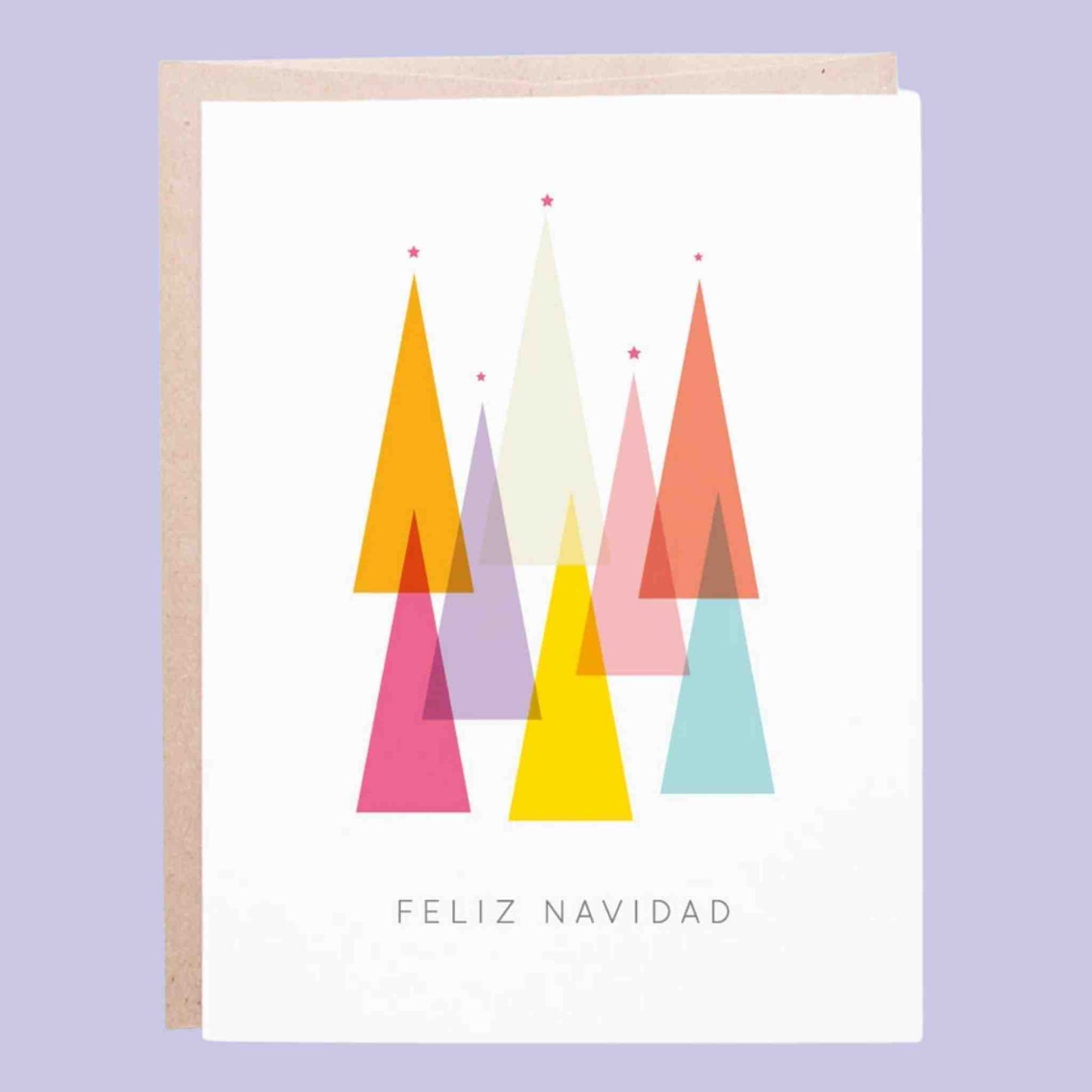 Feliz Navidad Greeting Card - Rocky and Jules