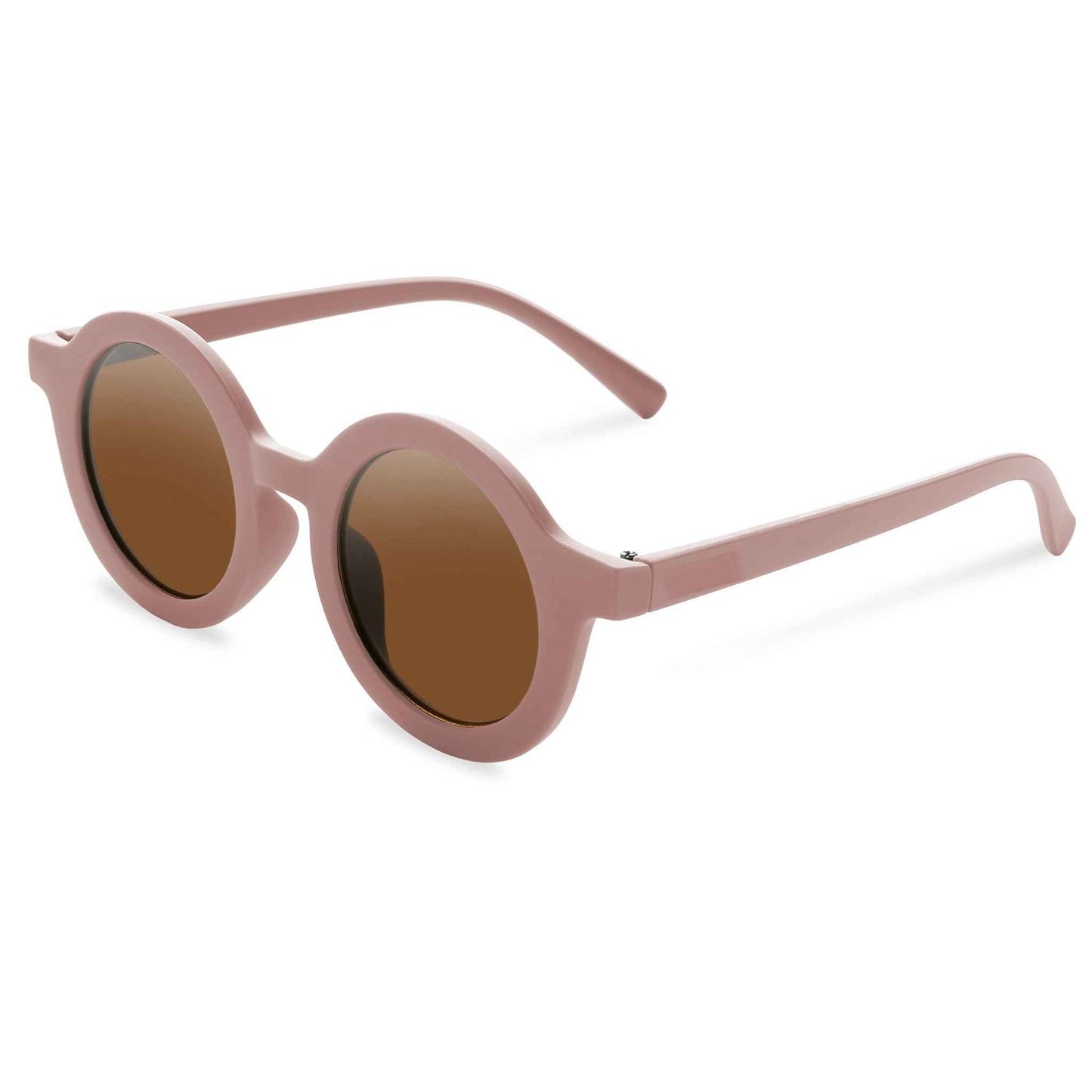 Round Sunglasses - Dusty Rose