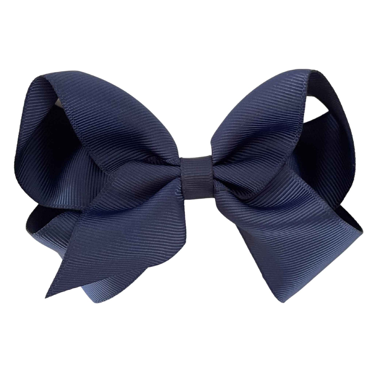 4" Navy Blue Bow