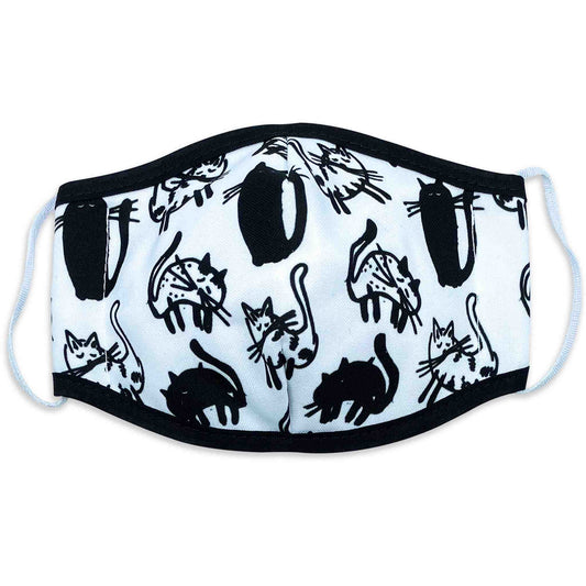 Child Reusable Face Mask (Cats) - Rocky and Jules